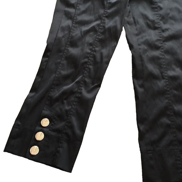Designer Cache - Size 4 Pants Black - Picture 3 of 12